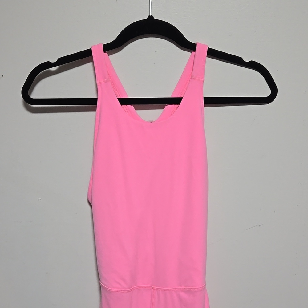 NWOT FREE PEOPLE HOT PINK ONESIE